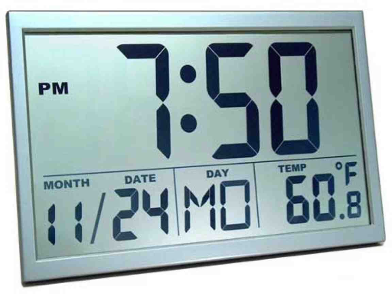 Illustration for article titled The Ethernet Digital Wall Clocks